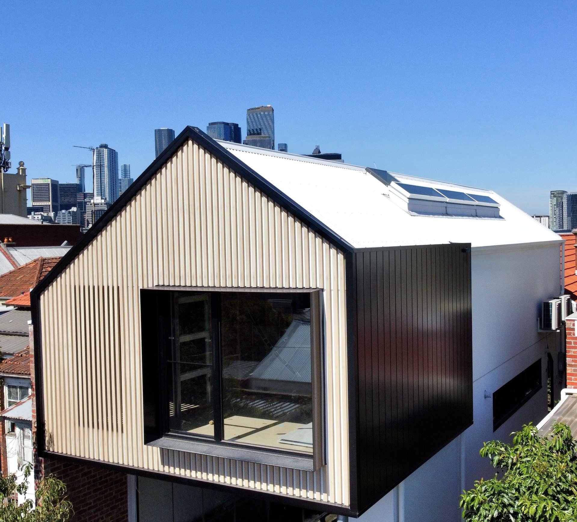 North Melbourne multi-unit cladding — Heasly & Son architectural cladding Melbourne