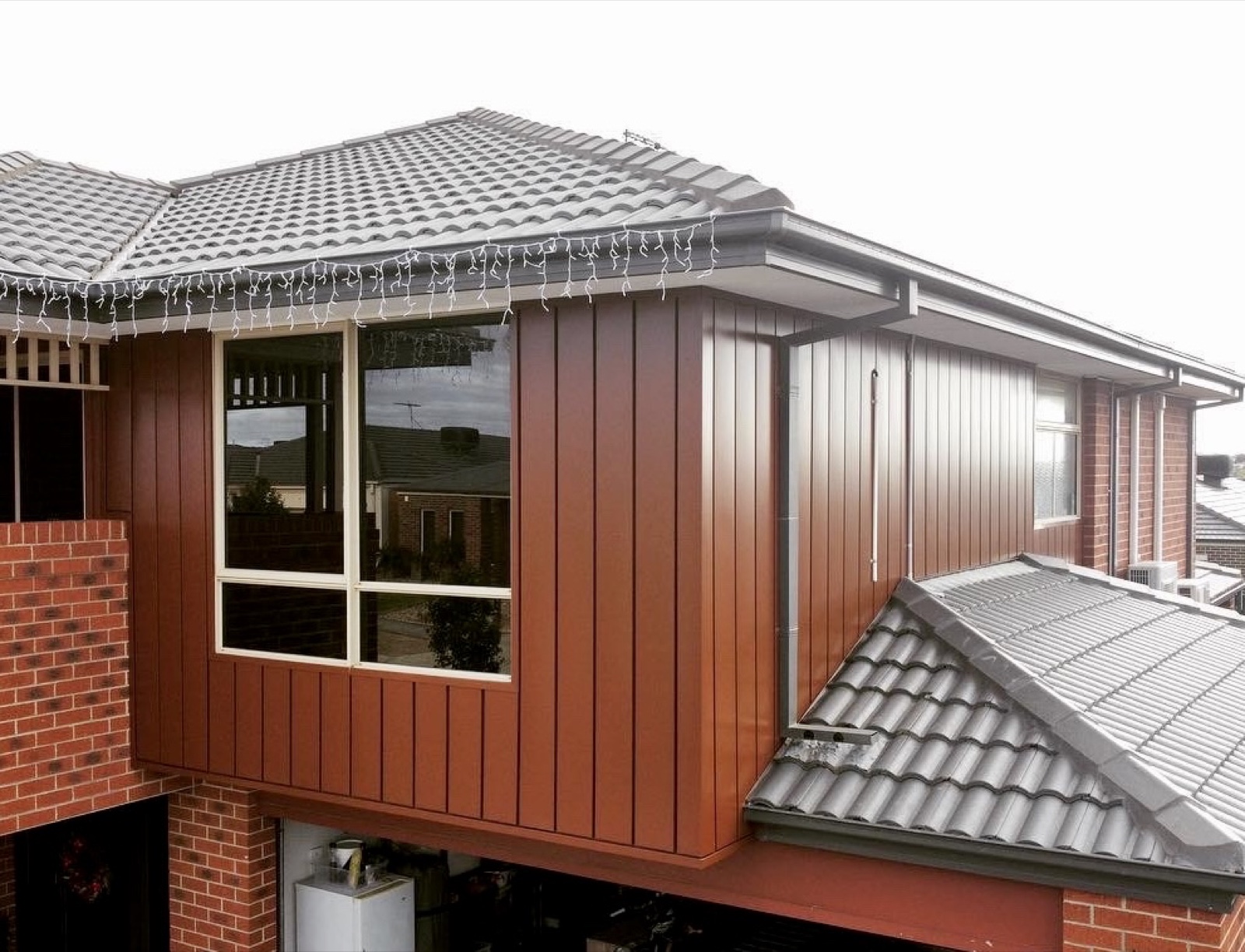 Clad-over recladding job — Heasly & Son architectural cladding Melbourne