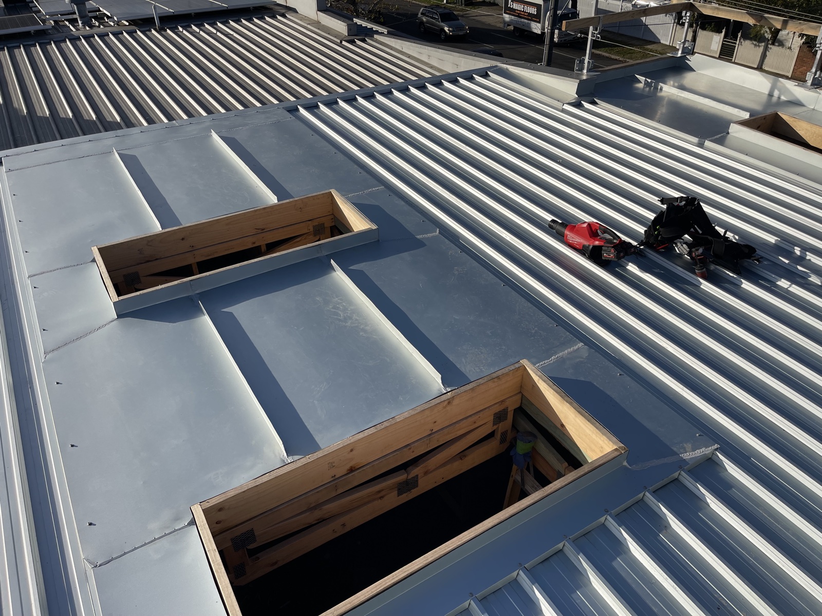 Skylight openings — Heasly & Son skylights Melbourne