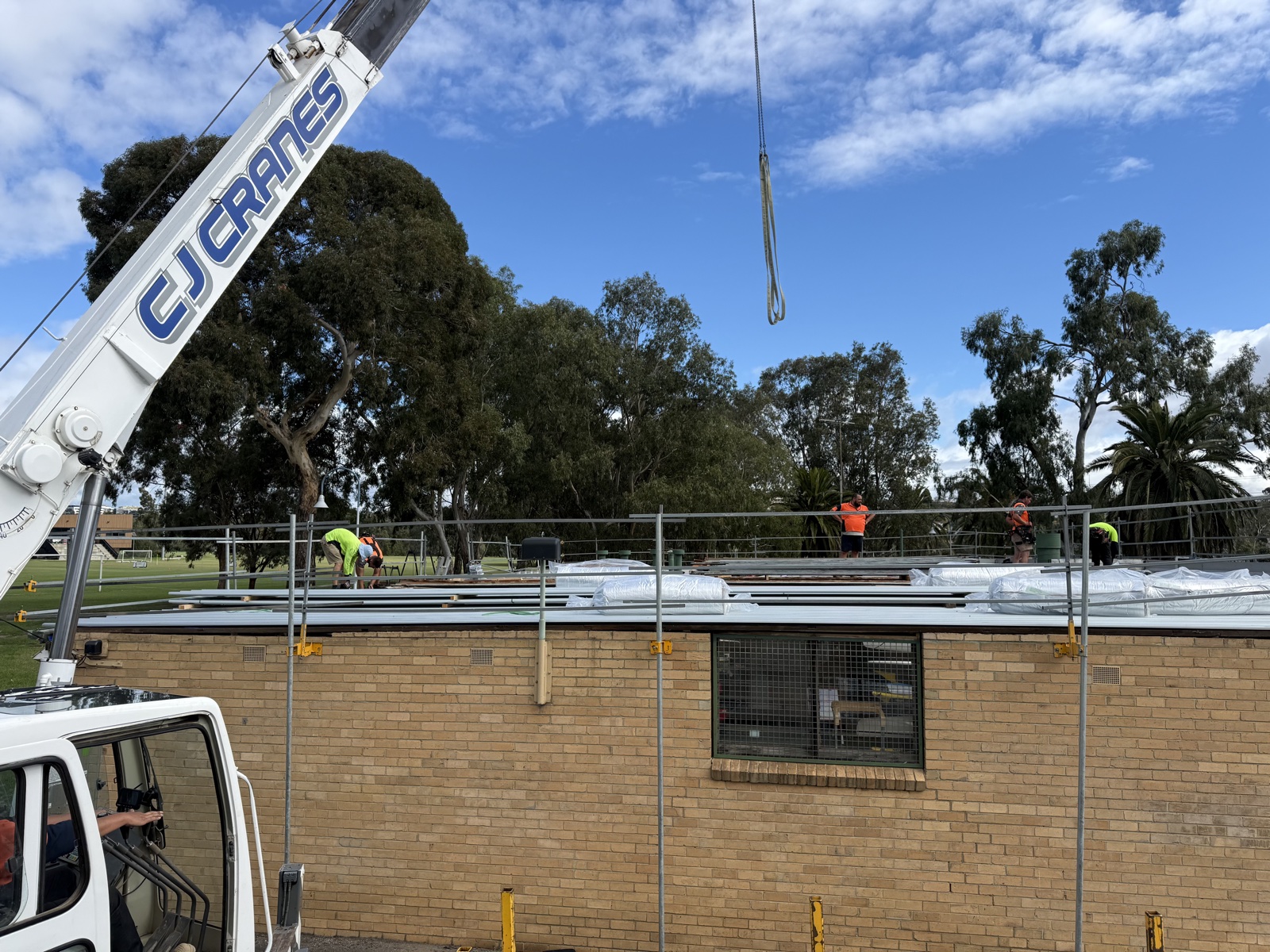Ascot Vale community clubhouse — Heasly & Son commercial roofing Ascot Vale Melbourne