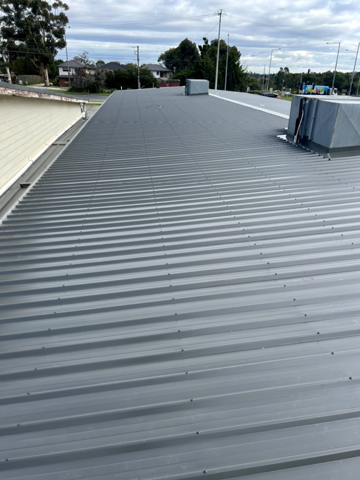 Department of Transport, Hallam — Heasly & Son roof replacement Hallam Melbourne