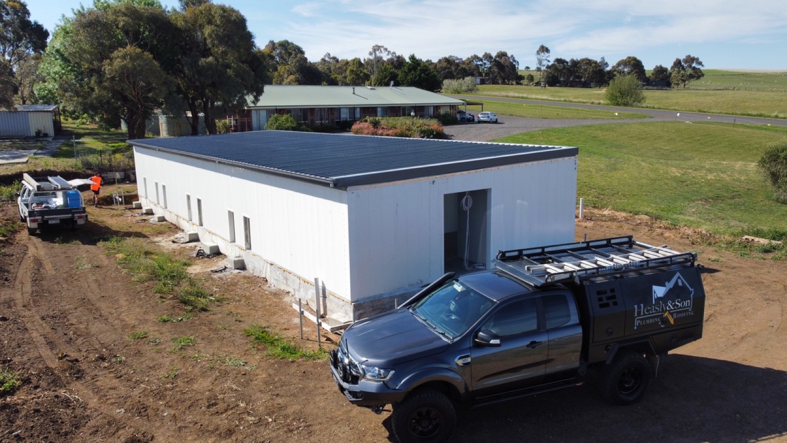 Pentland Hills Pet Resort — Heasly & Son commercial roofing Pentland Hills Melbourne