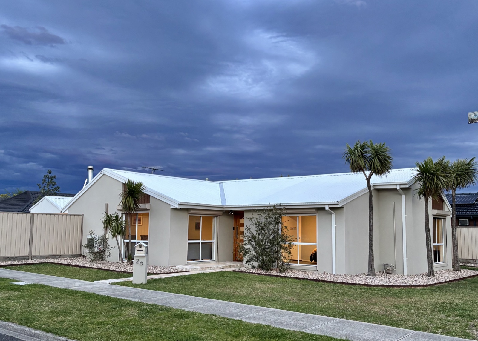 Taylors Lakes — tile to tin in Colorbond® Surfmist — Heasly & Son roof replacement Taylors Lakes Melbourne